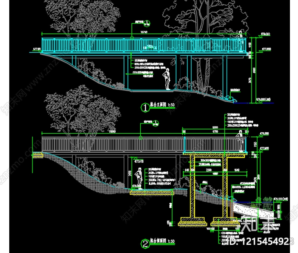 现代平台施工图下载【ID:1215454923】