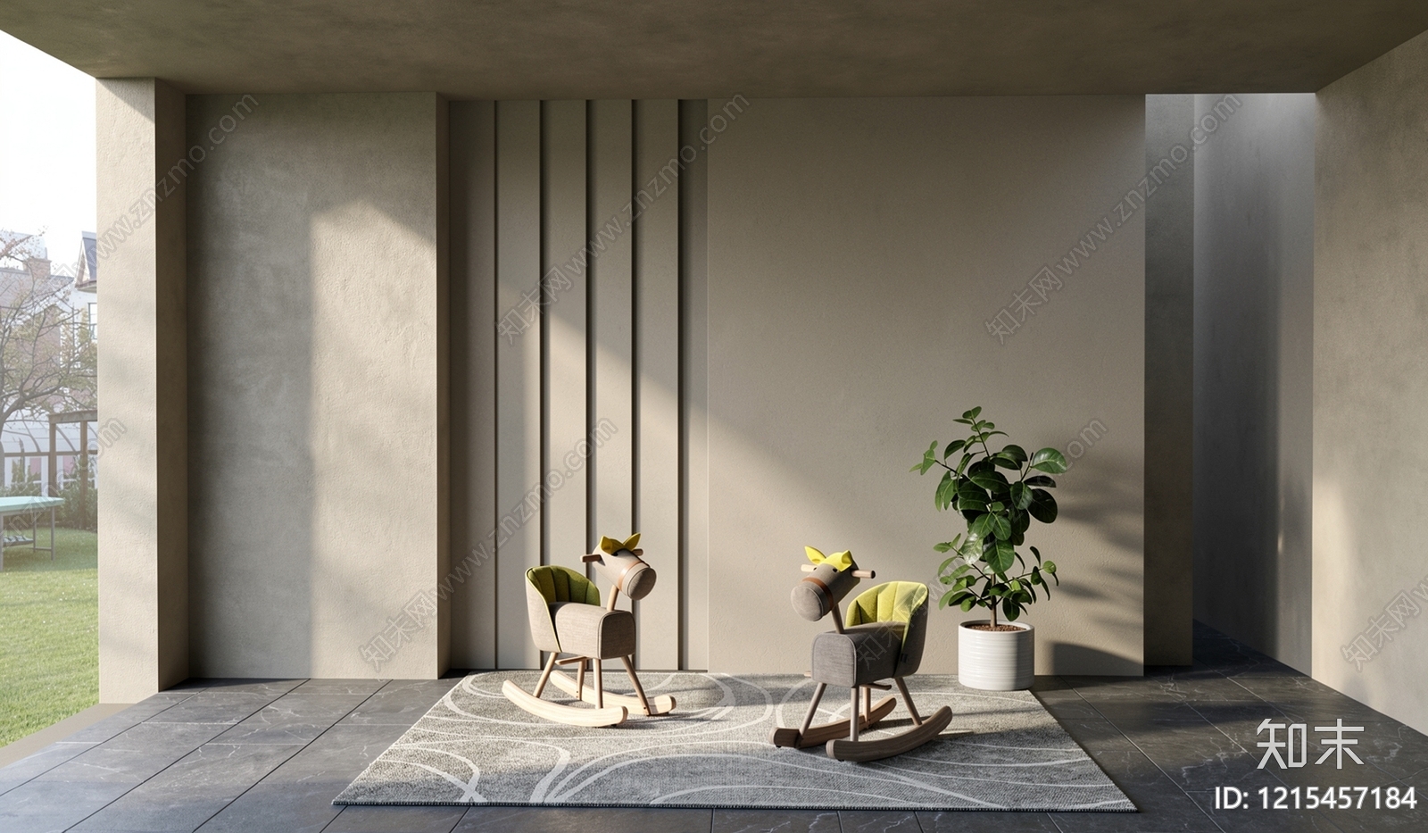 现代儿童玩具器材SU模型下载【ID:1215457184】