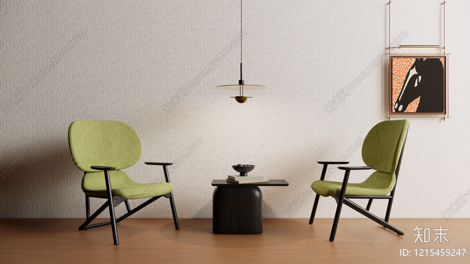 现代简约休闲椅SU模型下载【ID:1215459247】