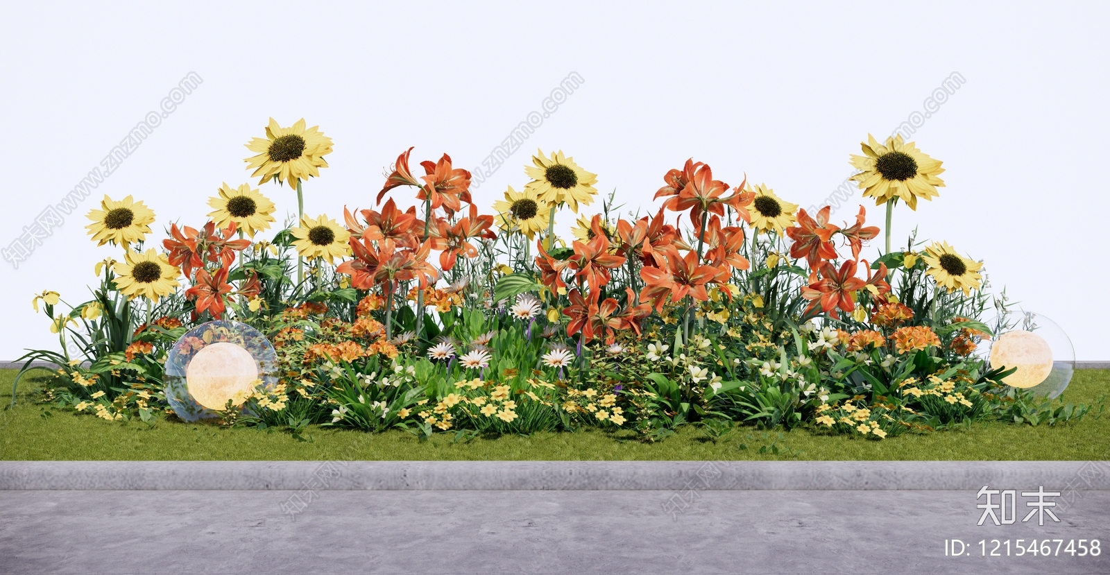 花境SU模型下载【ID:1215467458】