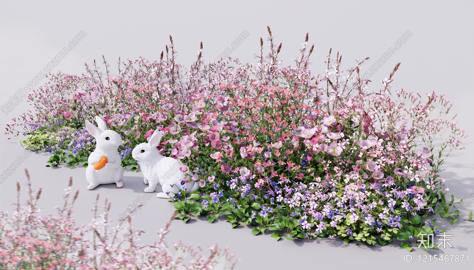 童话风花境SU模型下载【ID:1215467871】