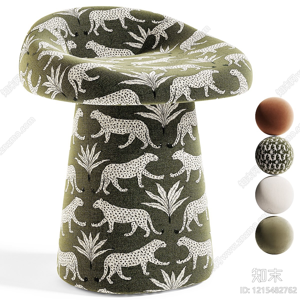 现代复古儿童椅3D模型下载【ID:1215482762】