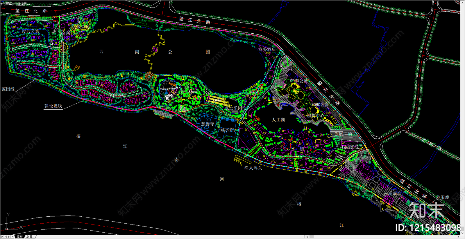 城市规划施工图下载【ID:1215483098】