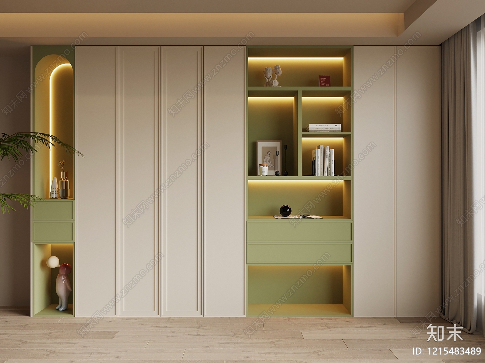 现代玄关SU模型下载【ID:1215483489】