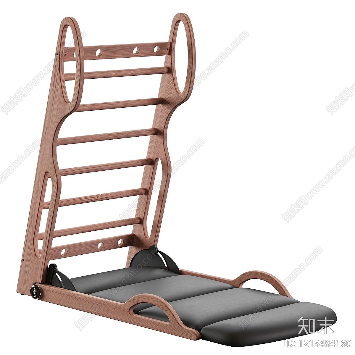 原木健身器材3D模型下载【ID:1215484160】