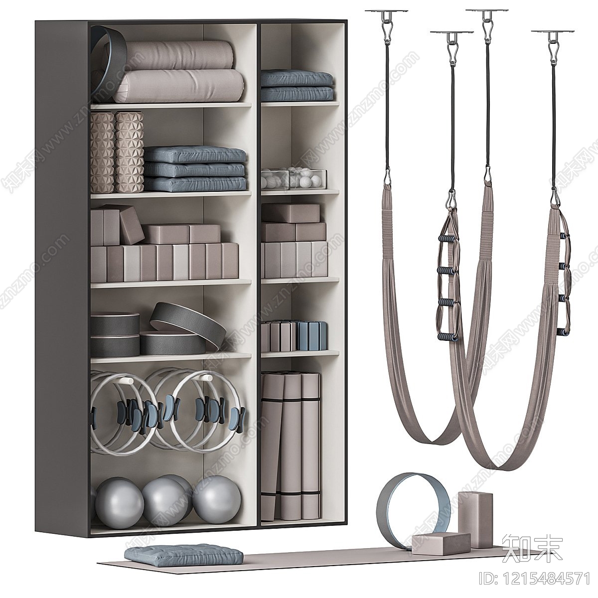 极简健身器材3D模型下载【ID:1215484571】
