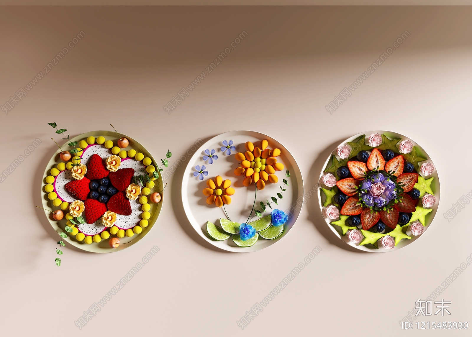 水果蔬菜SU模型下载【ID:1215483930】