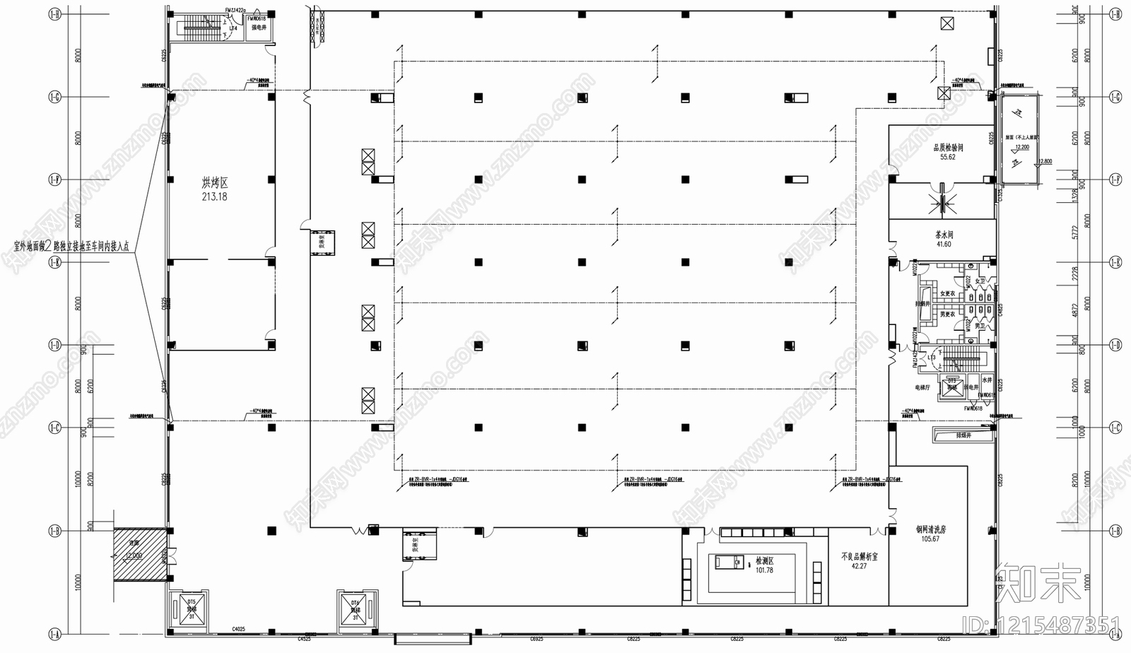 现代实验室cad施工图下载【ID:1215487351】