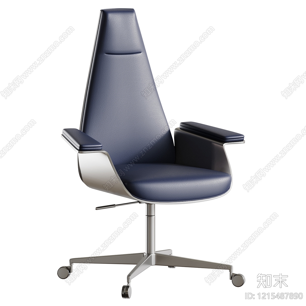 现代简约办公椅SU模型下载【ID:1215487890】