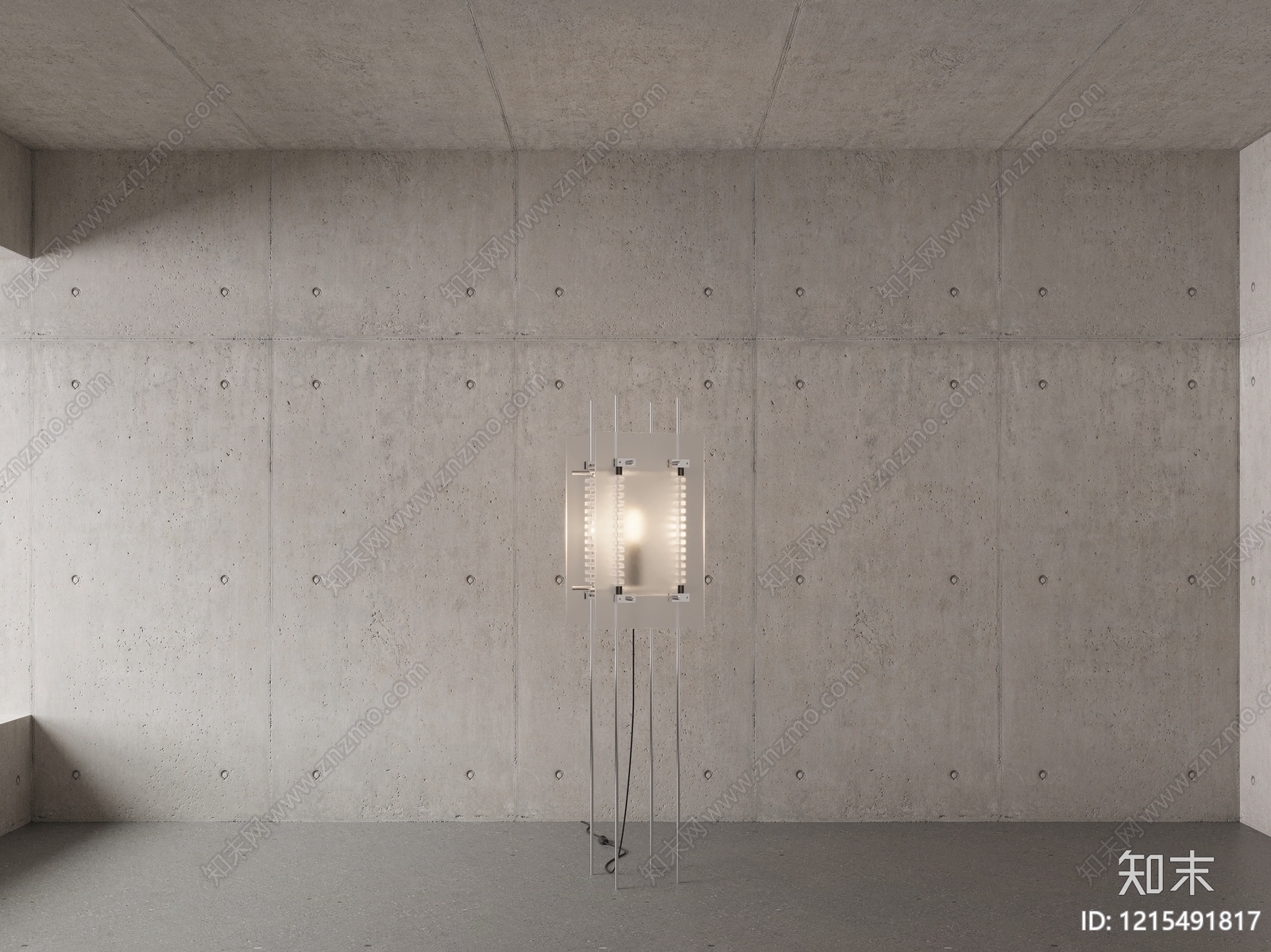 极简主义落地灯3D模型下载【ID:1215491817】