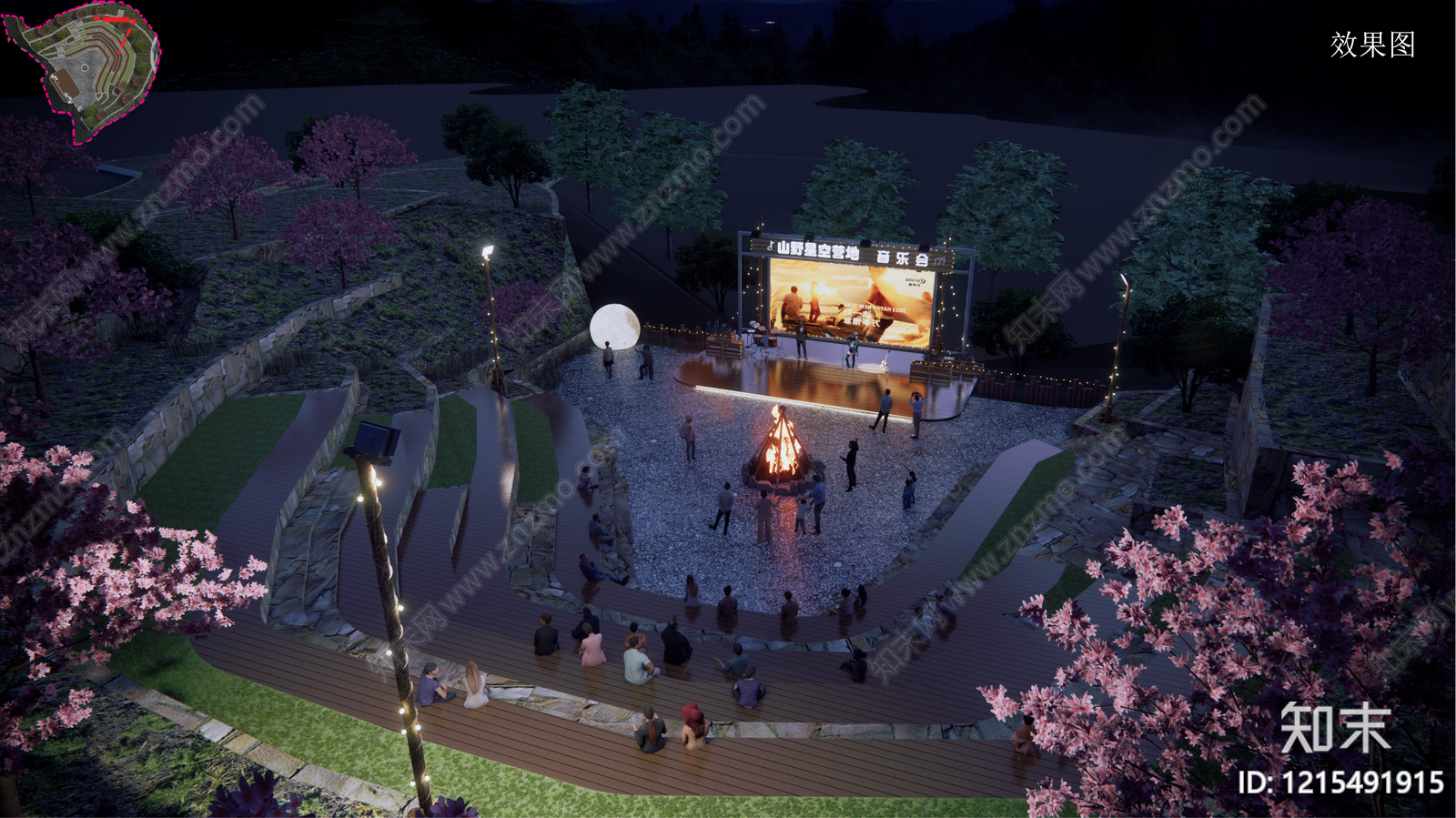 现代侘寂农场景观下载【ID:1215491915】