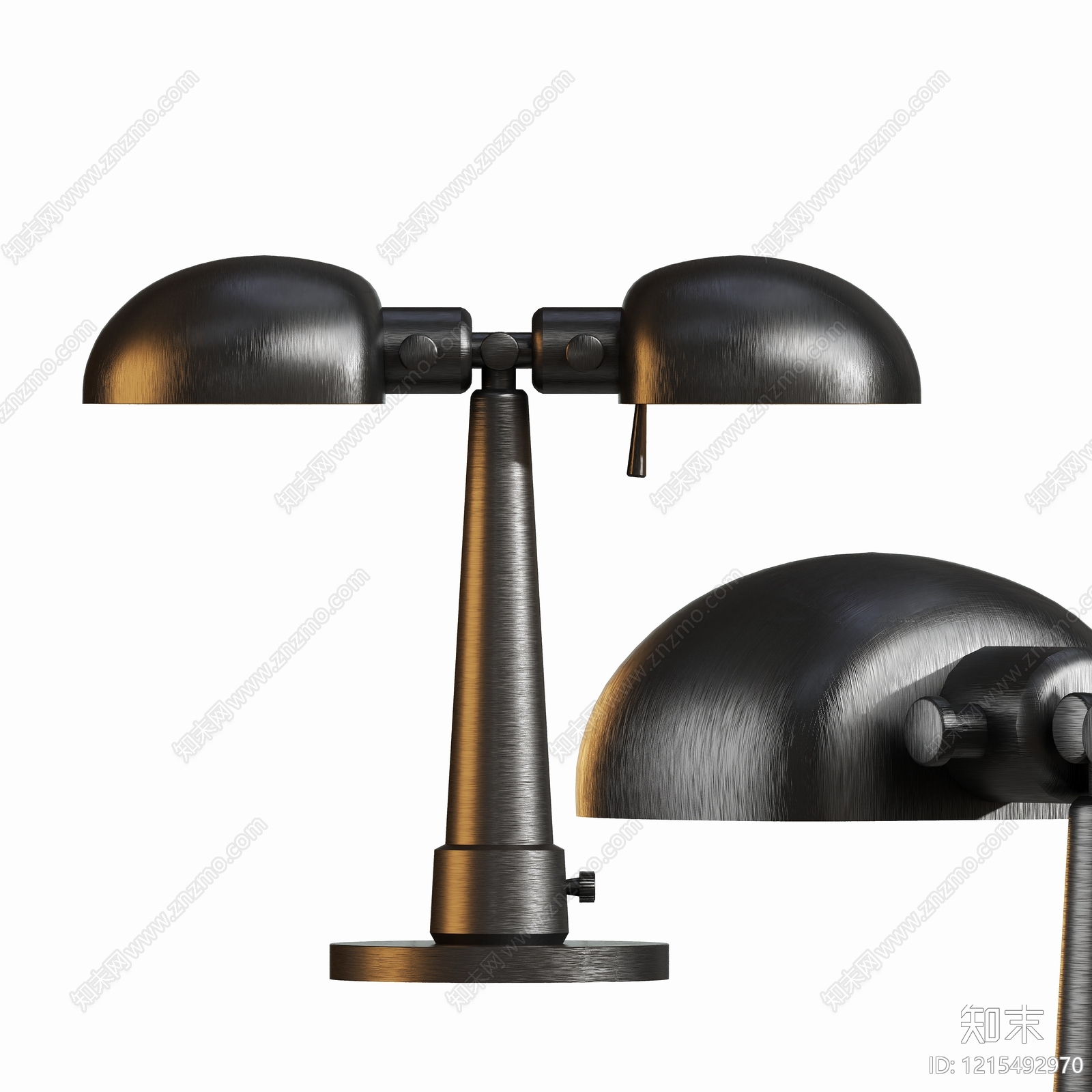 复古台灯3D模型下载【ID:1215492970】