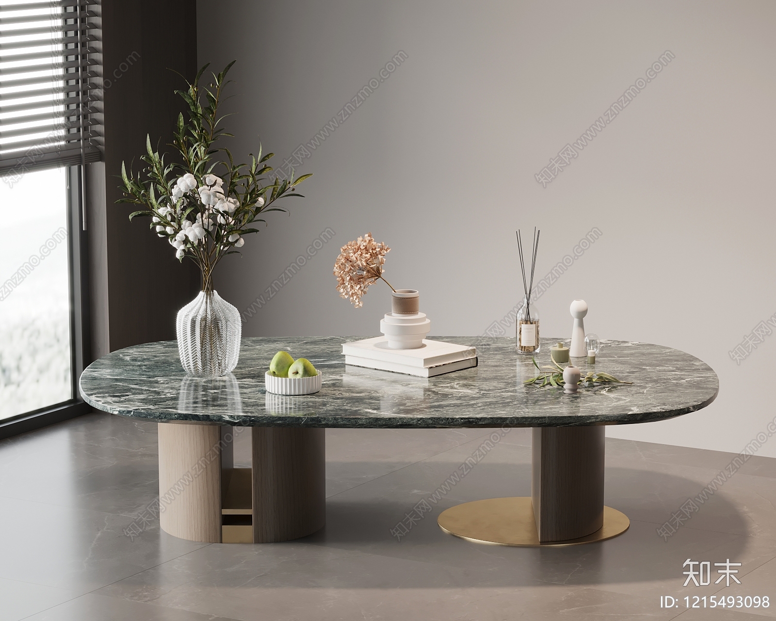 意式极简边几SU模型下载【ID:1215493098】