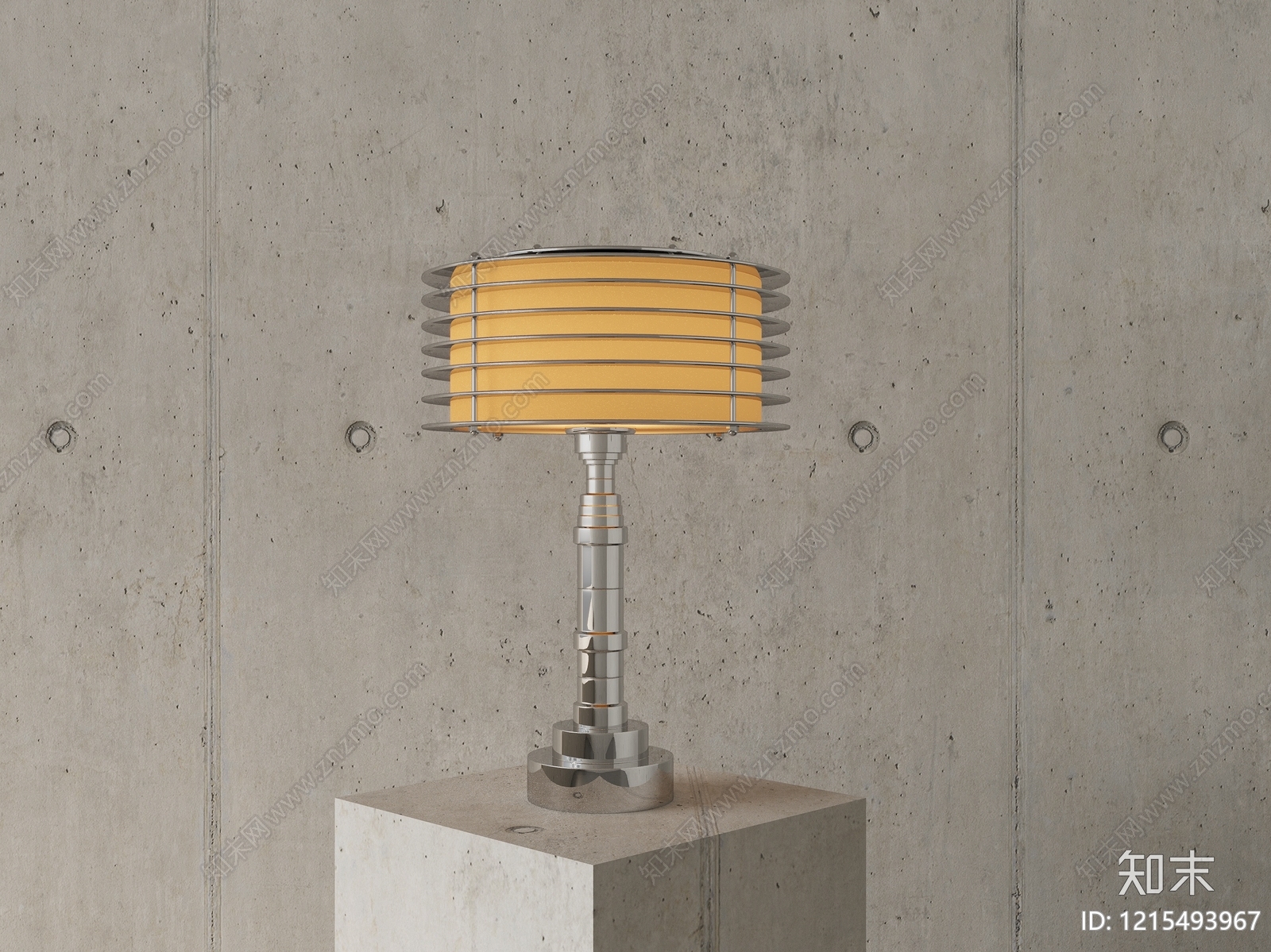 现代简约台灯3D模型下载【ID:1215493967】