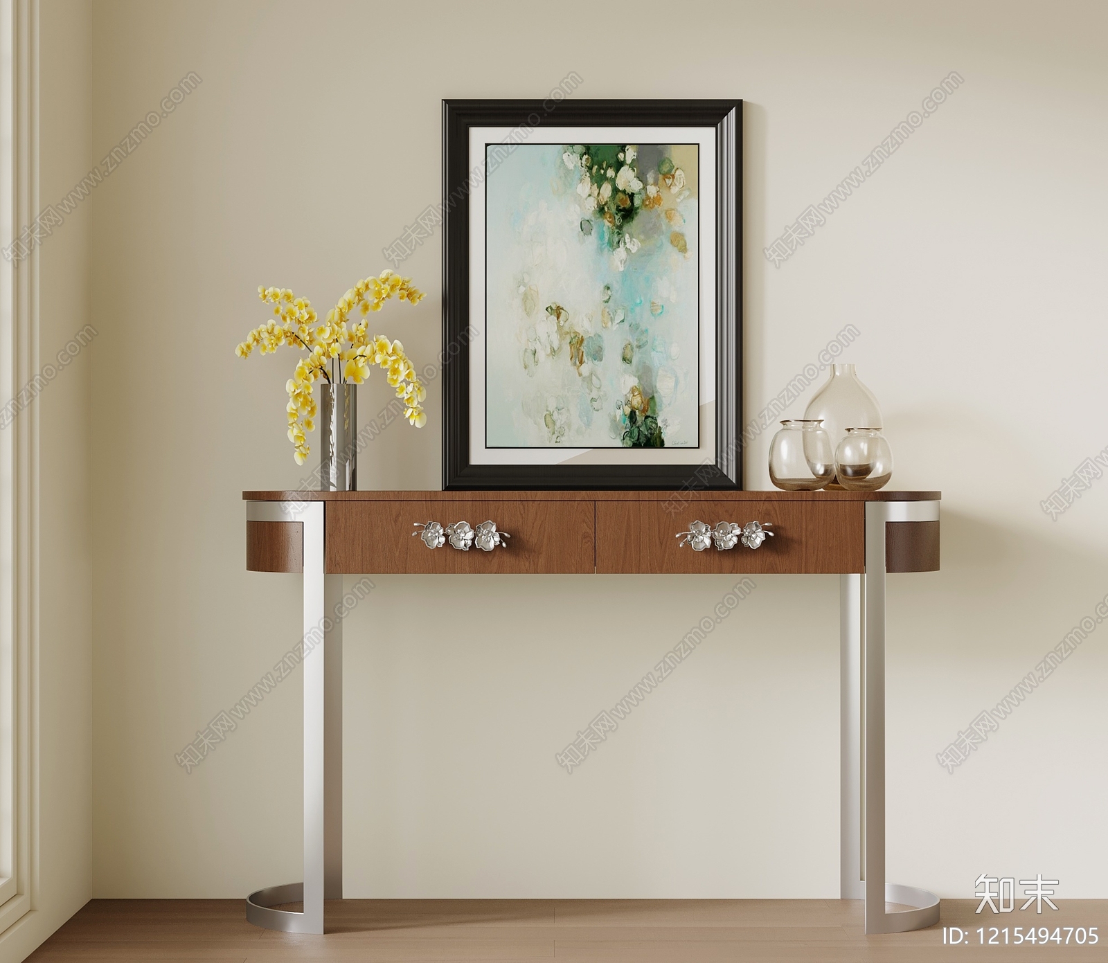 现代简约条案3D模型下载【ID:1215494705】