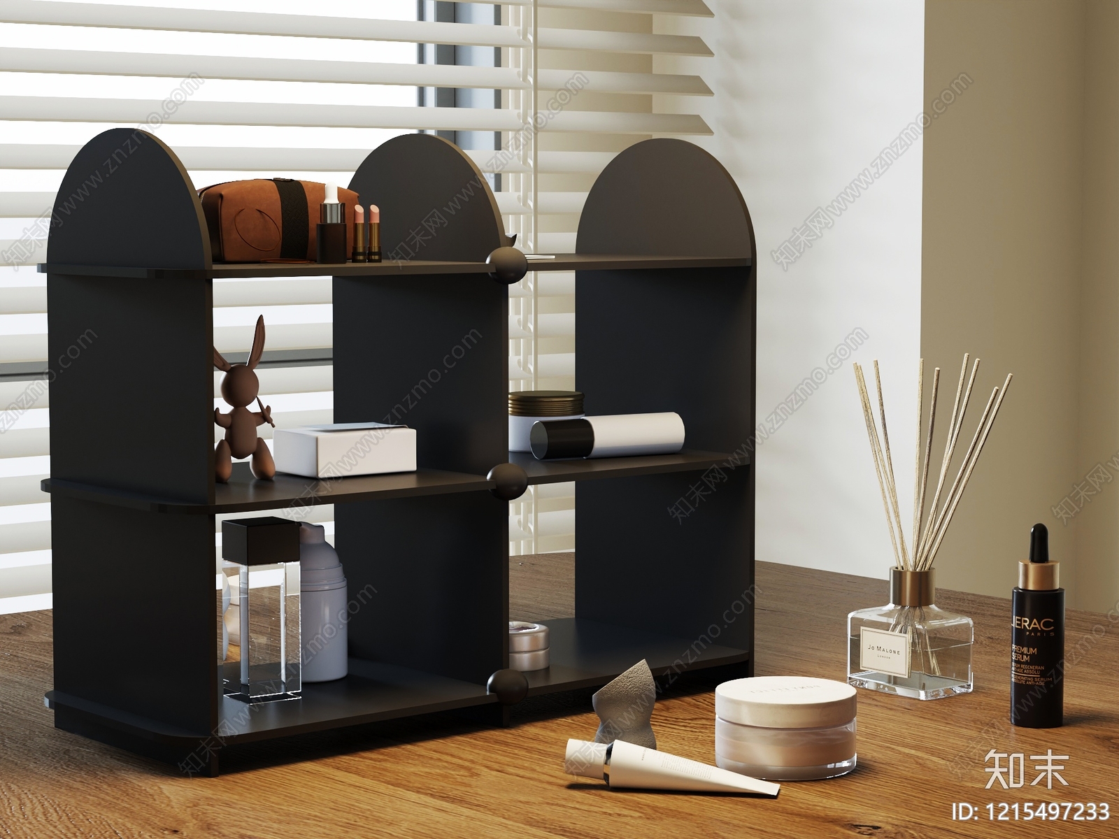 现代简约置物架3D模型下载【ID:1215497233】