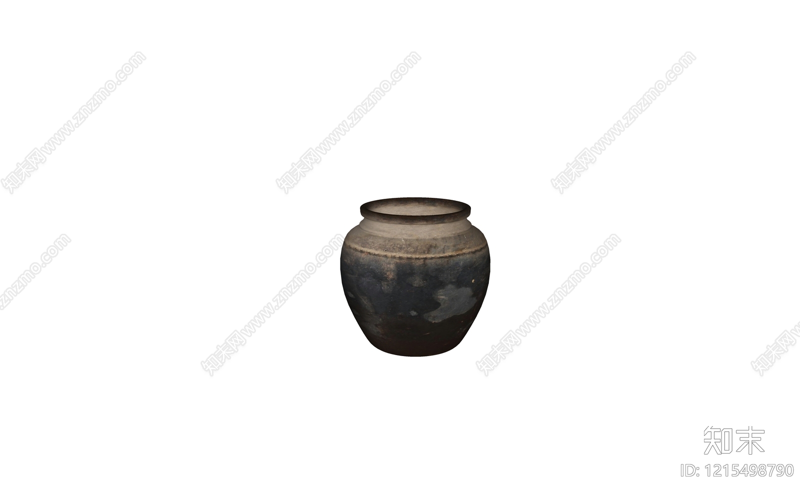 侘寂花瓶SU模型下载【ID:1215498790】