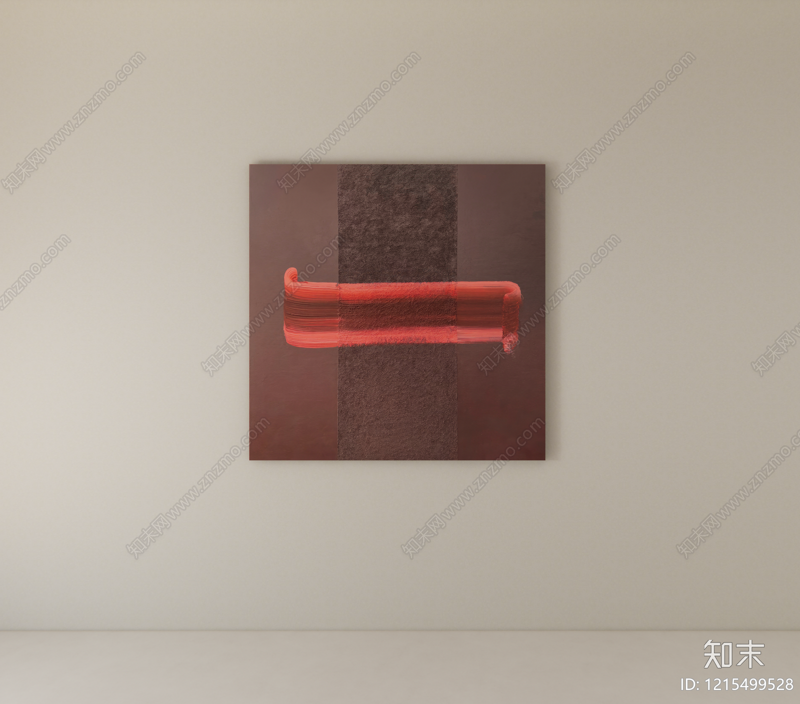 极简挂画SU模型下载【ID:1215499528】