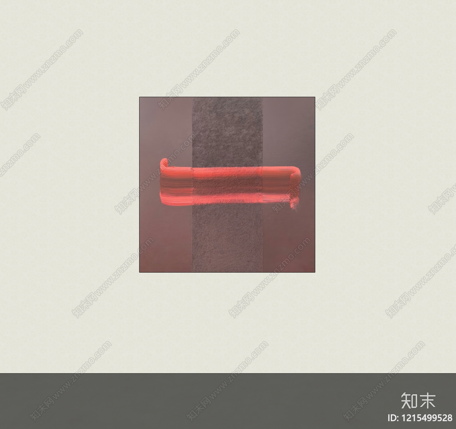 极简挂画SU模型下载【ID:1215499528】