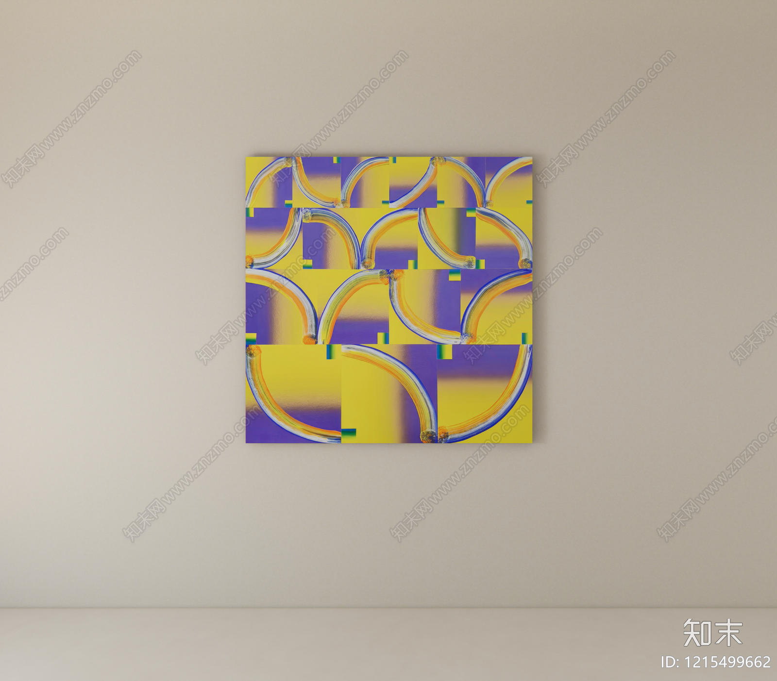极简挂画SU模型下载【ID:1215499662】