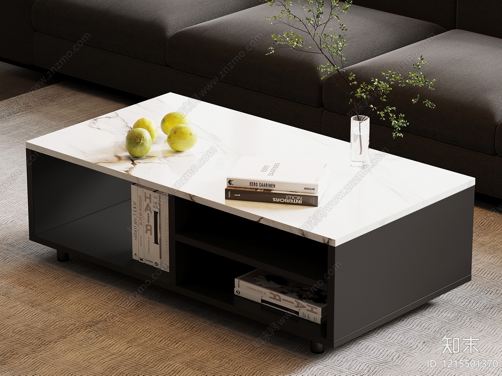 现代简约茶几3D模型下载【ID:1215501370】