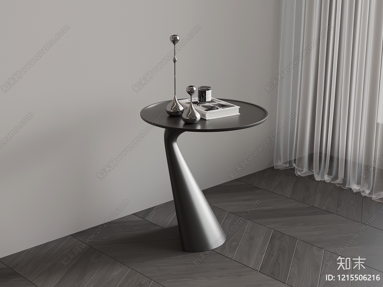 极简边几3D模型下载【ID:1215506216】