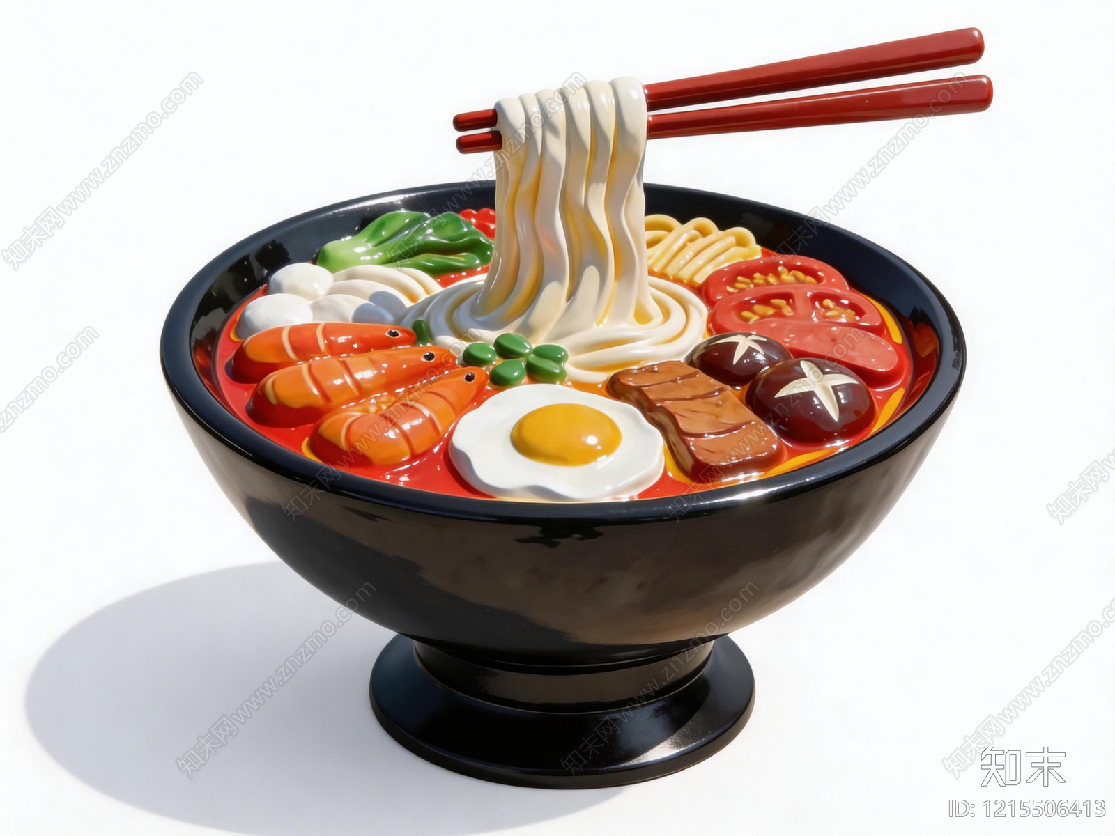 卡通写实风雕塑摆件SU模型下载【ID:1215506413】