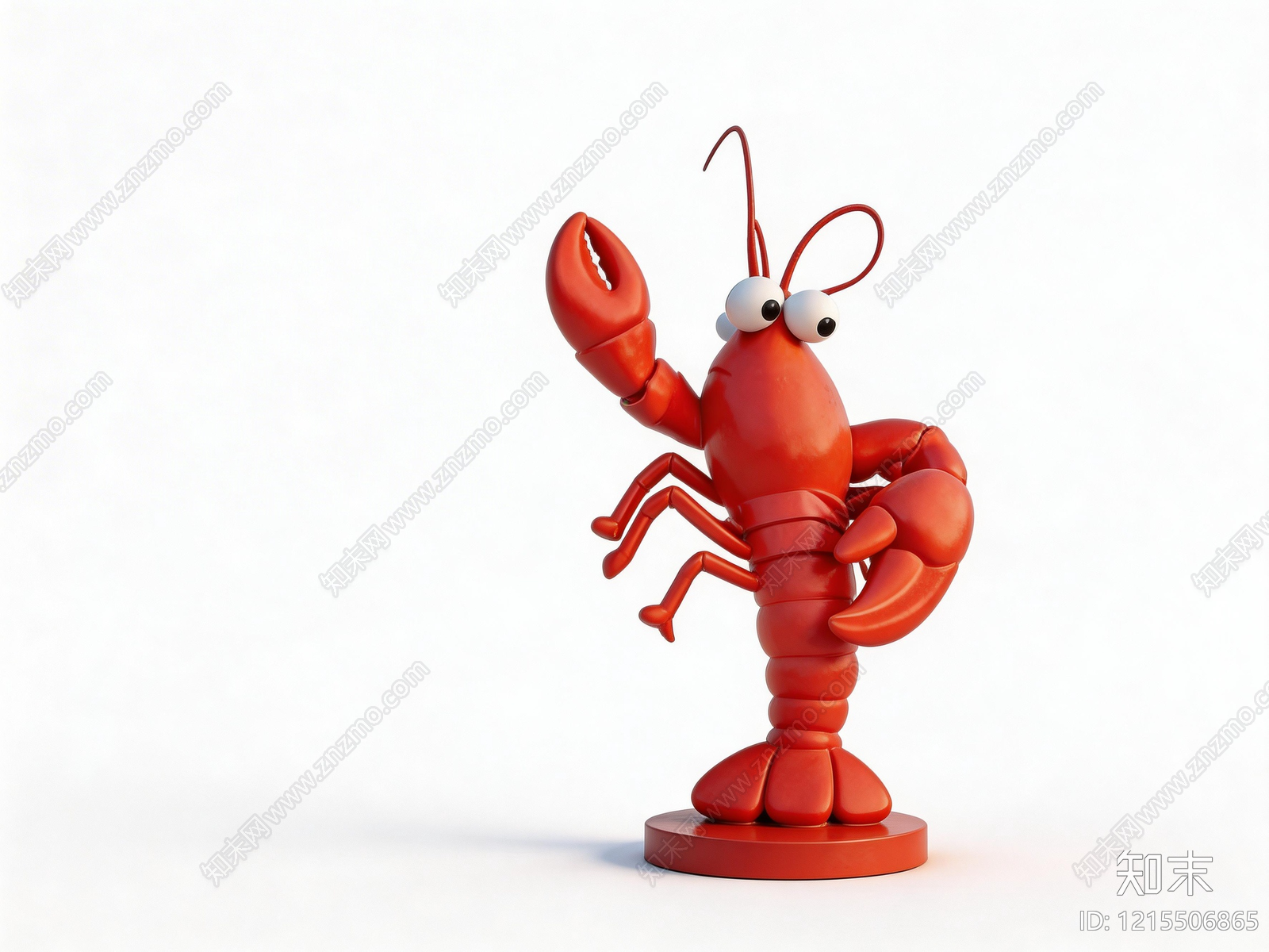 卡通风格雕塑摆件SU模型下载【ID:1215506865】