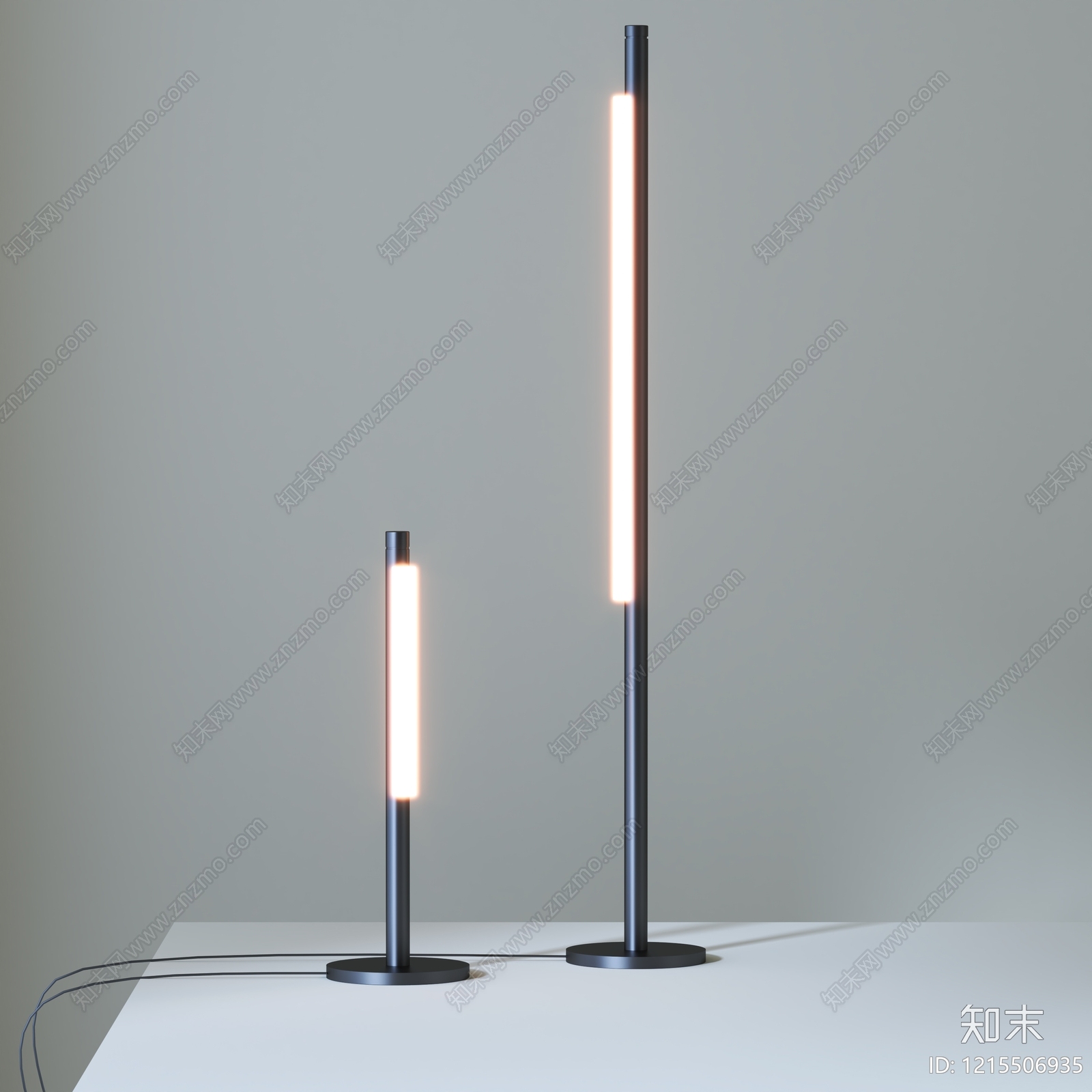 极简落地灯3D模型下载【ID:1215506935】