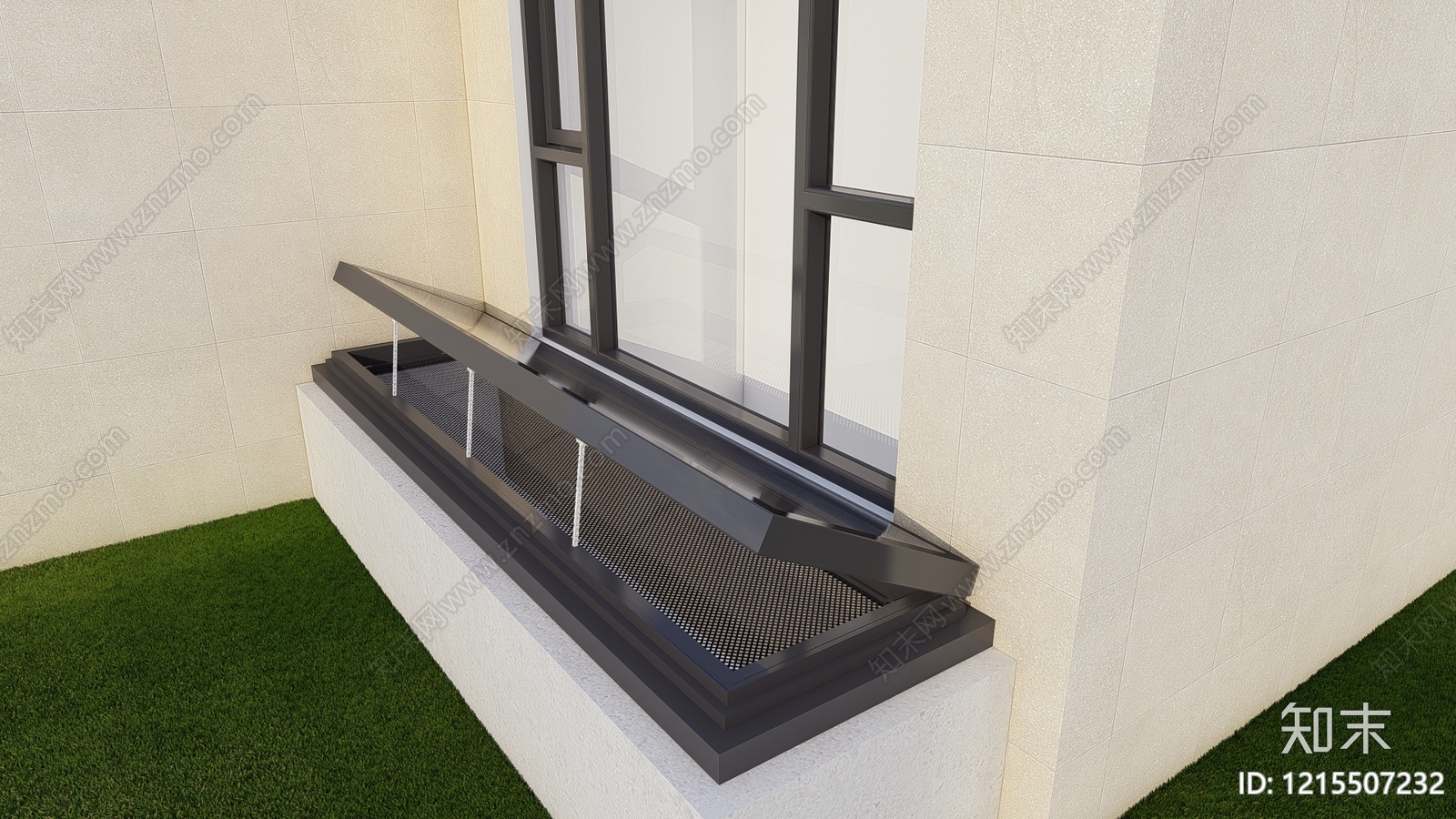 现代简约天窗SU模型下载【ID:1215507232】