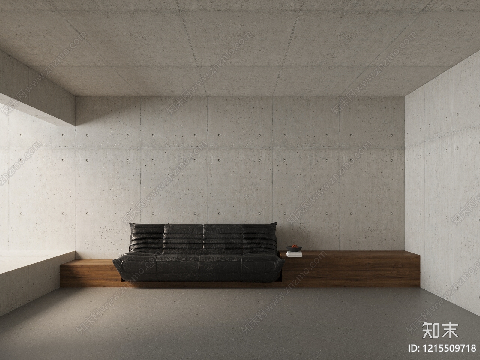 极简主义双人沙发3D模型下载【ID:1215509718】