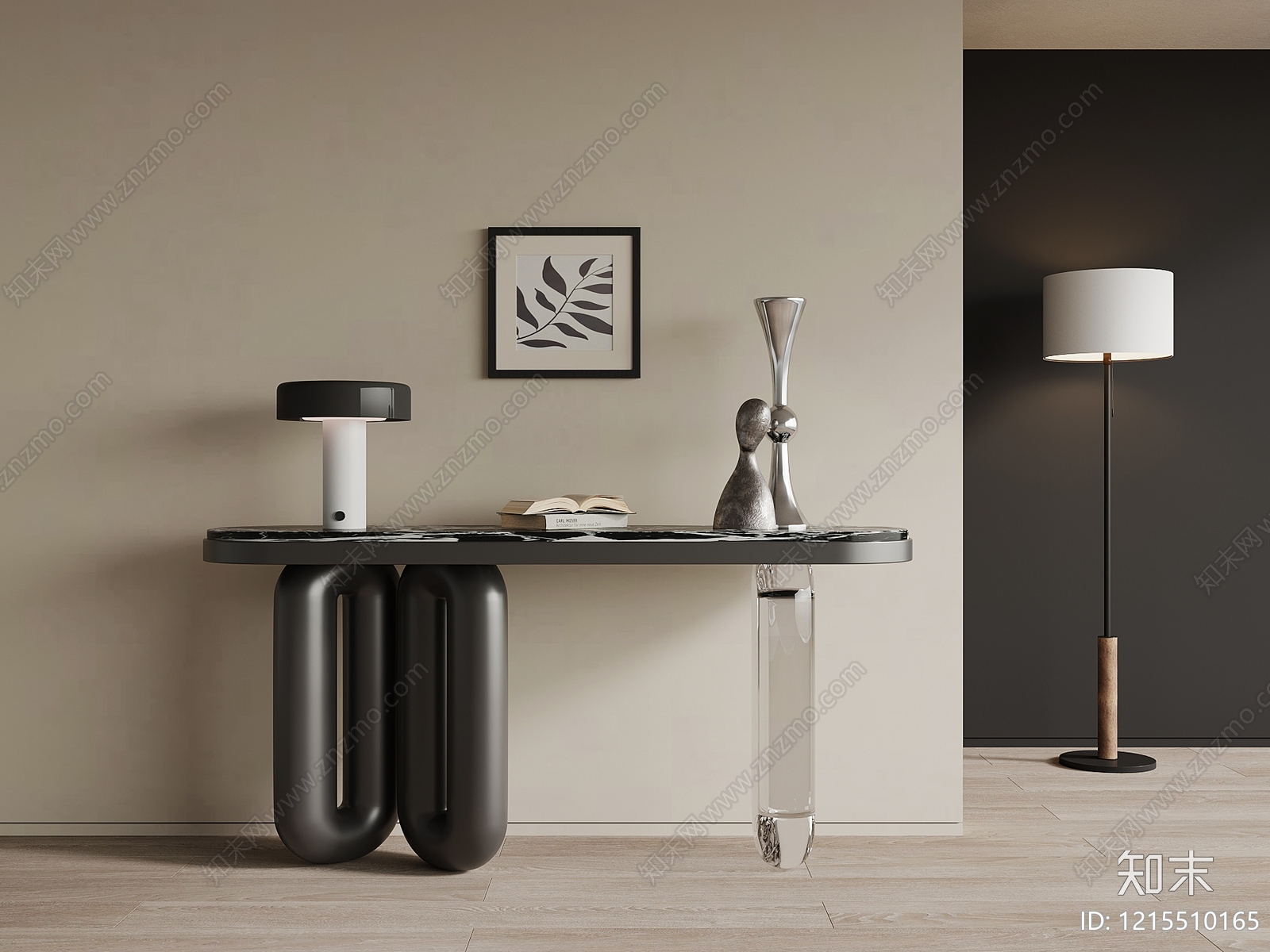 现代简约条案3D模型下载【ID:1215510165】