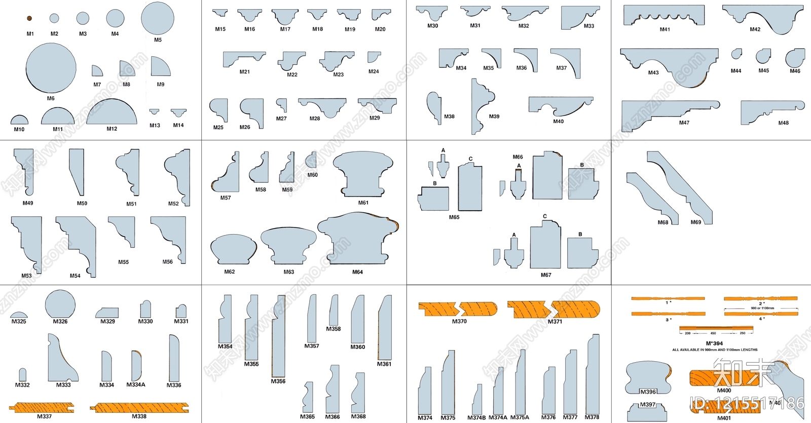 欧式古典石膏线SU模型下载【ID:1215517186】