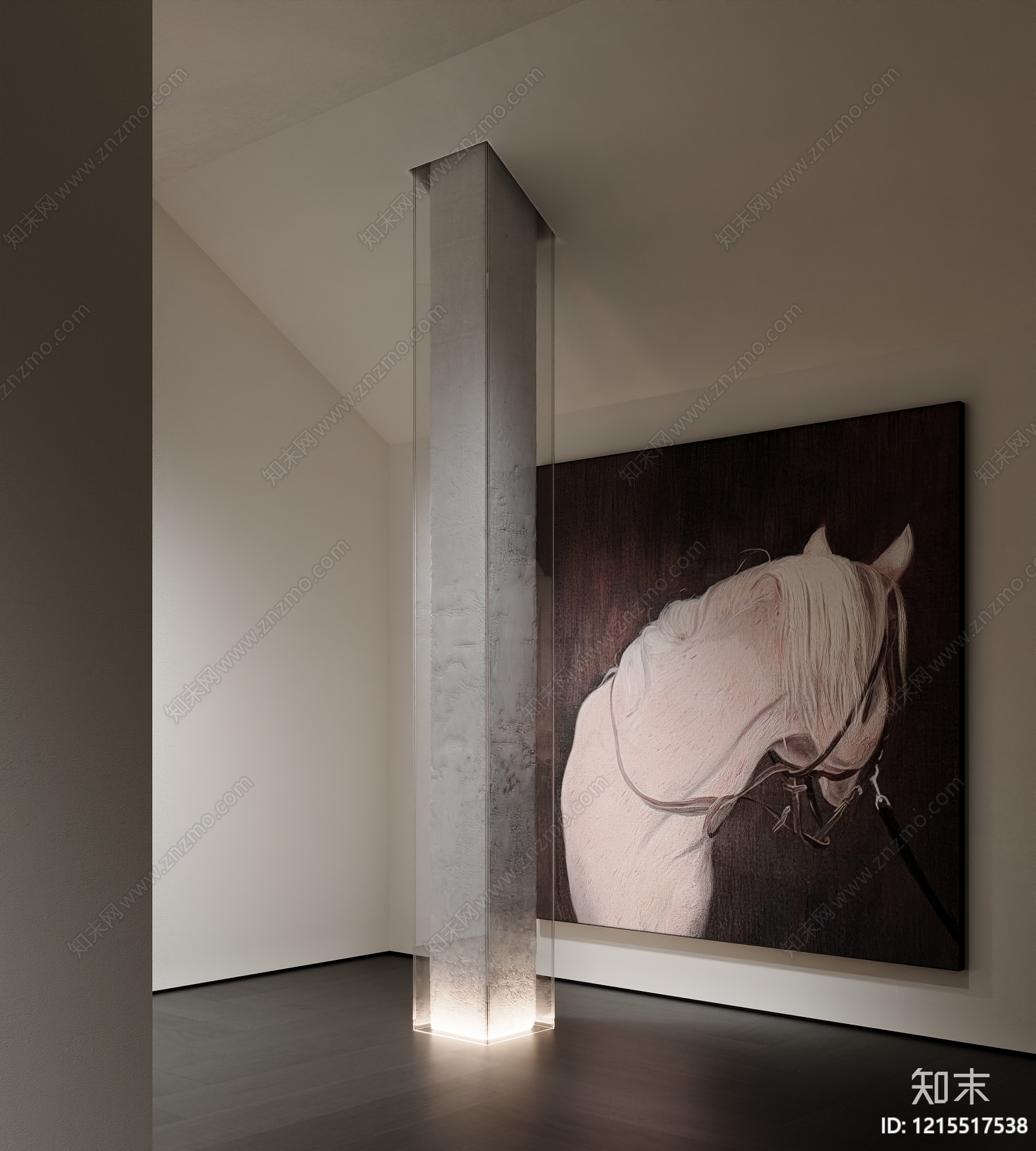 极简主义挂画3D模型下载【ID:1215517538】