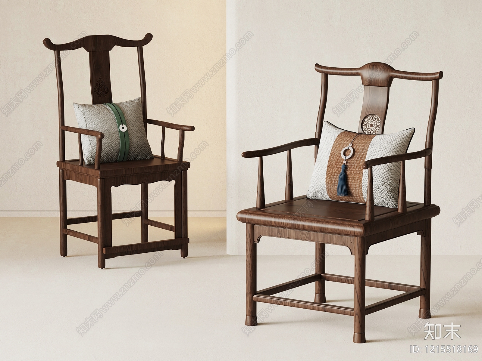 新中式躺椅SU模型下载【ID:1215518169】