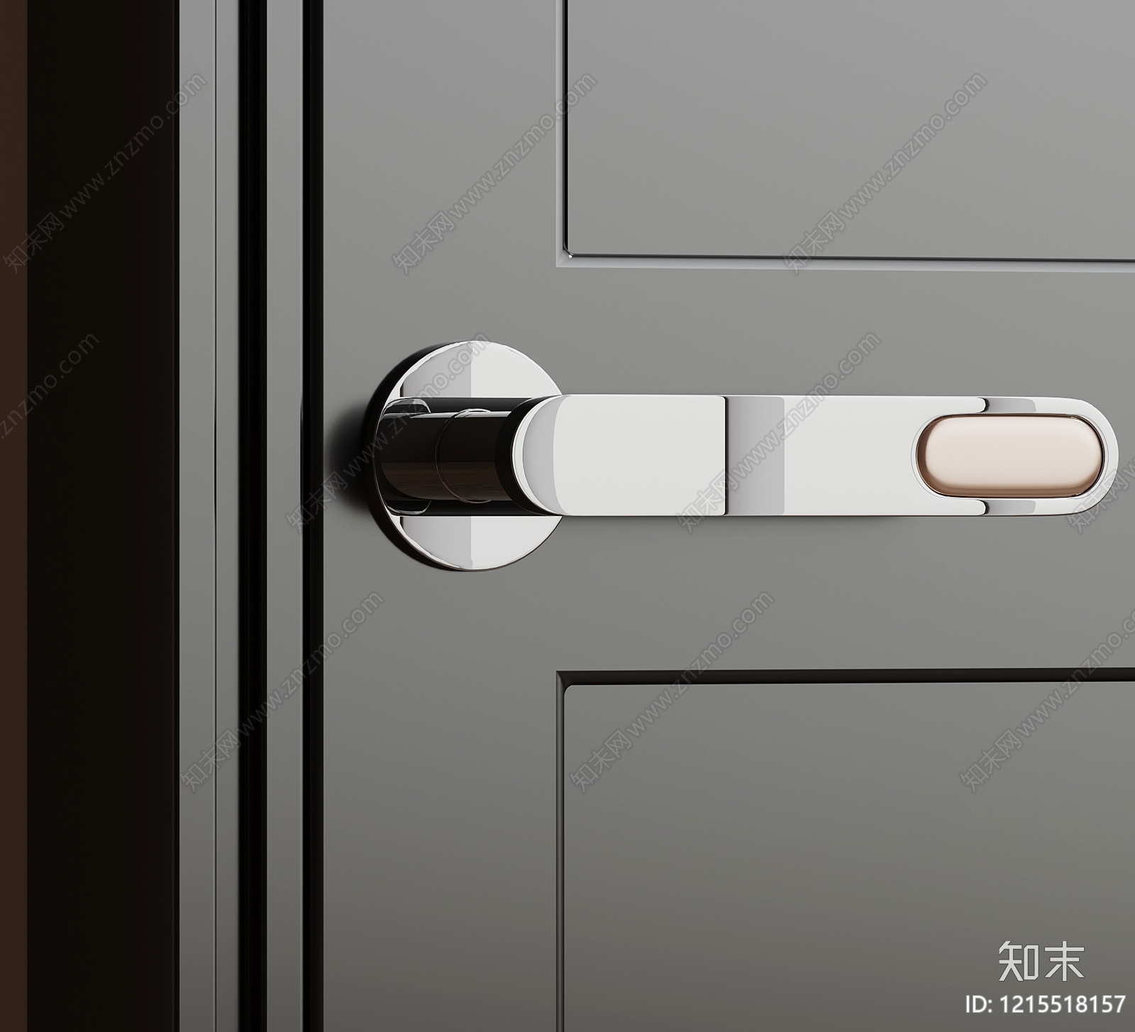 极简门把手SU模型下载【ID:1215518157】