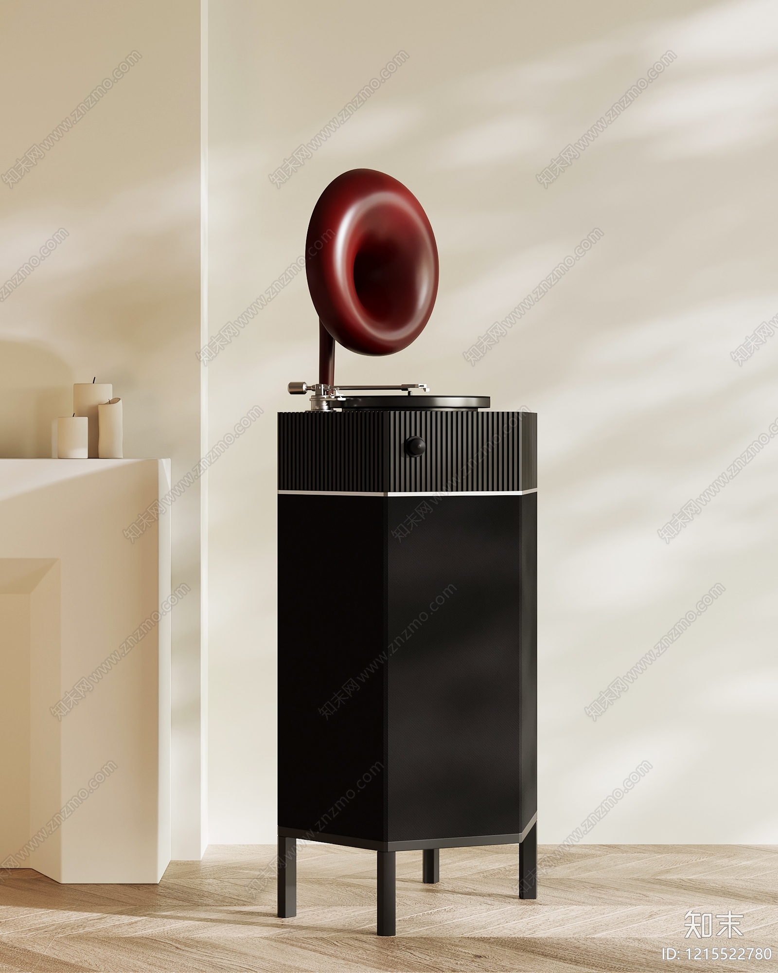 现代简约舞台音响3D模型下载【ID:1215522780】