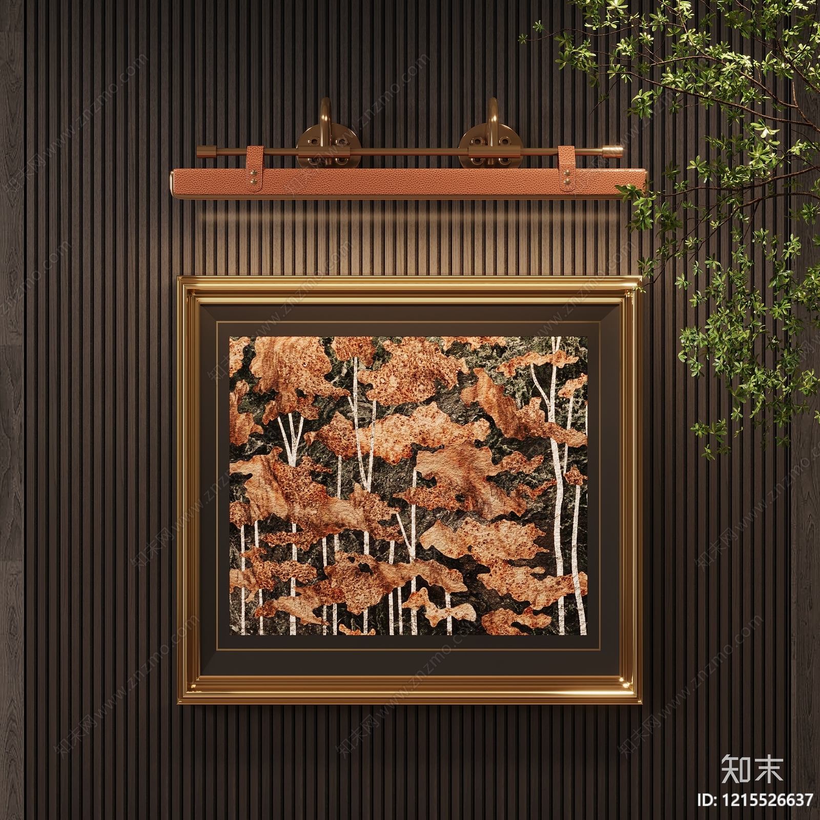 意式轻奢挂画3D模型下载【ID:1215526637】