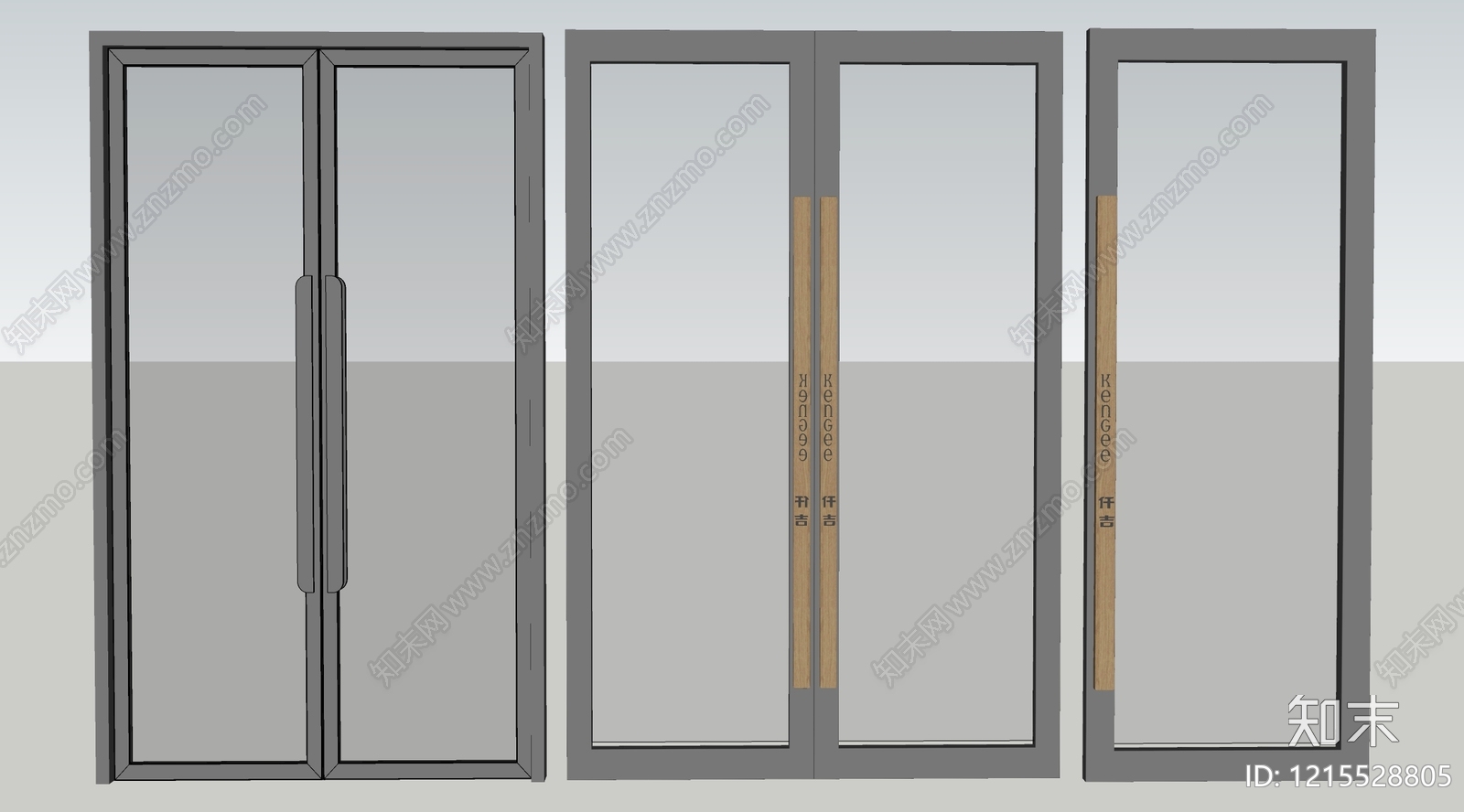 现代双开门SU模型下载【ID:1215528805】
