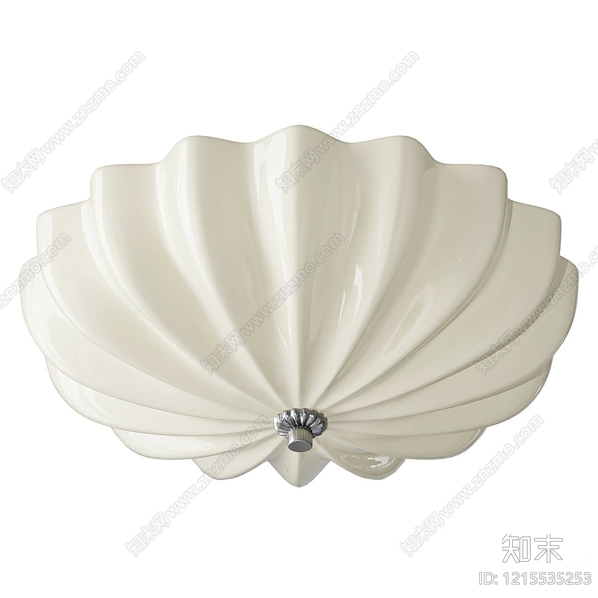 奶油风儿童房吸顶灯3D模型下载【ID:1215535253】