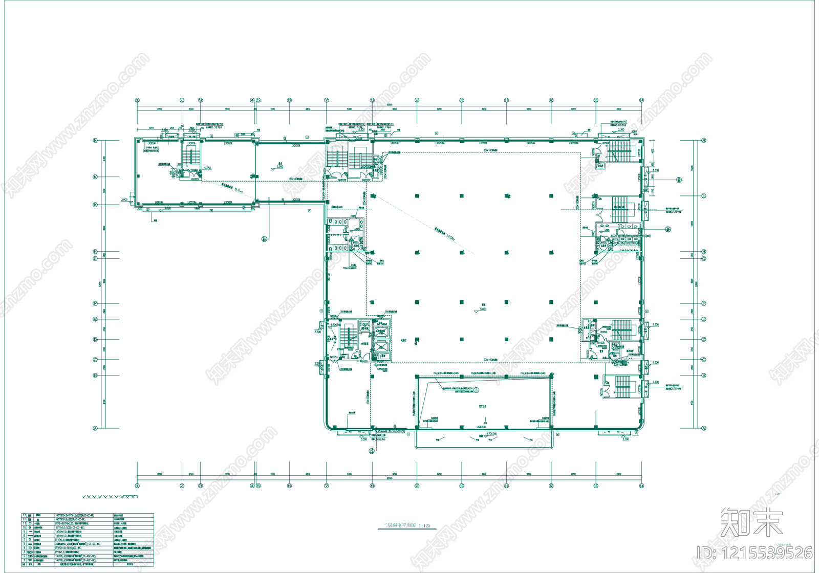 通信网络系统施工图下载【ID:1215539526】