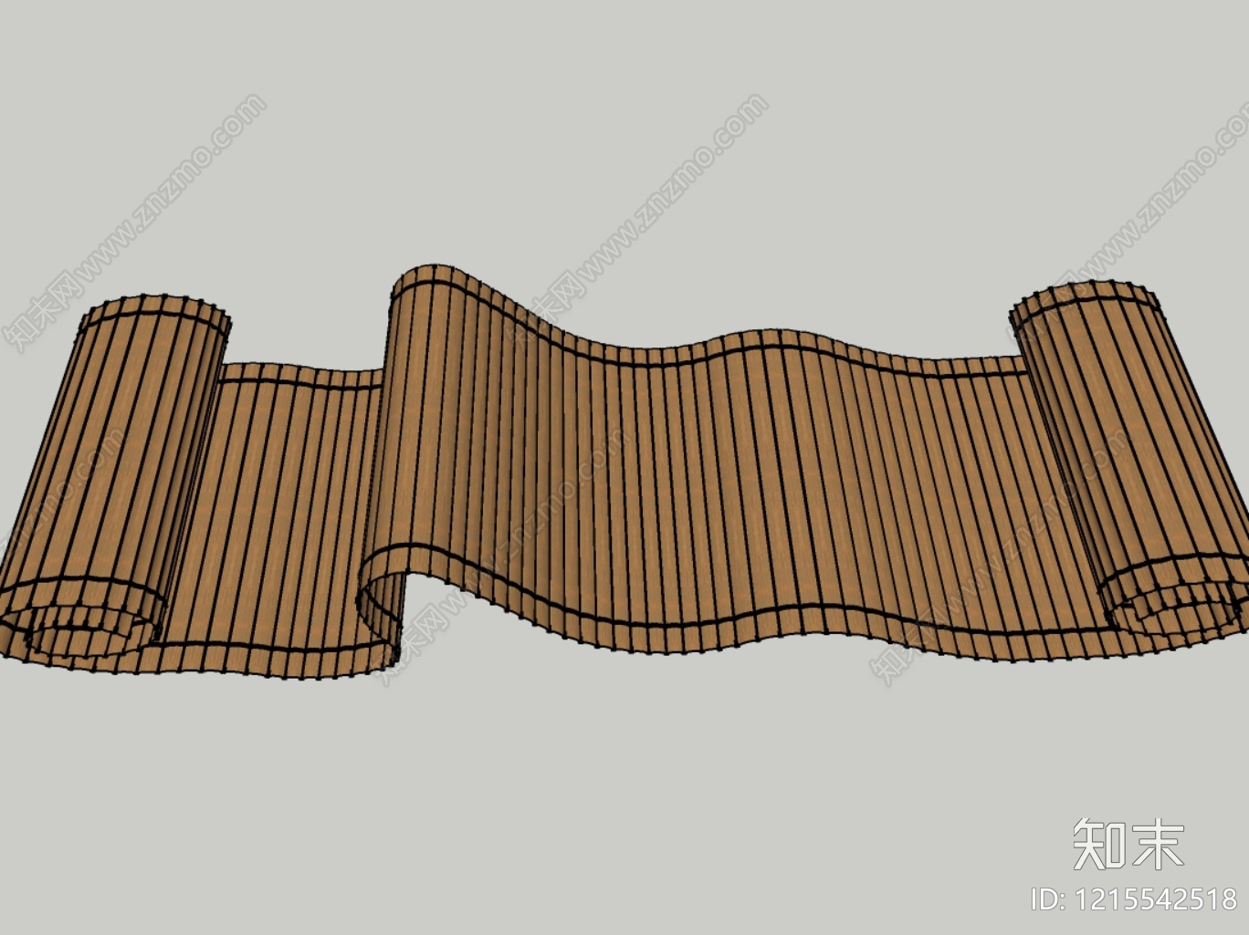 新中式景观小品SU模型下载【ID:1215542518】