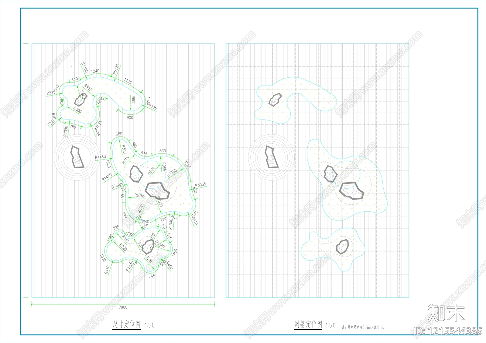 其他商业景观cad施工图下载【ID:1215544386】
