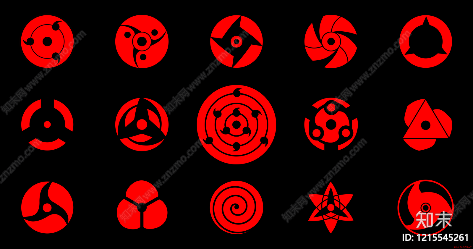 现代日式人物施工图下载【ID:1215545261】