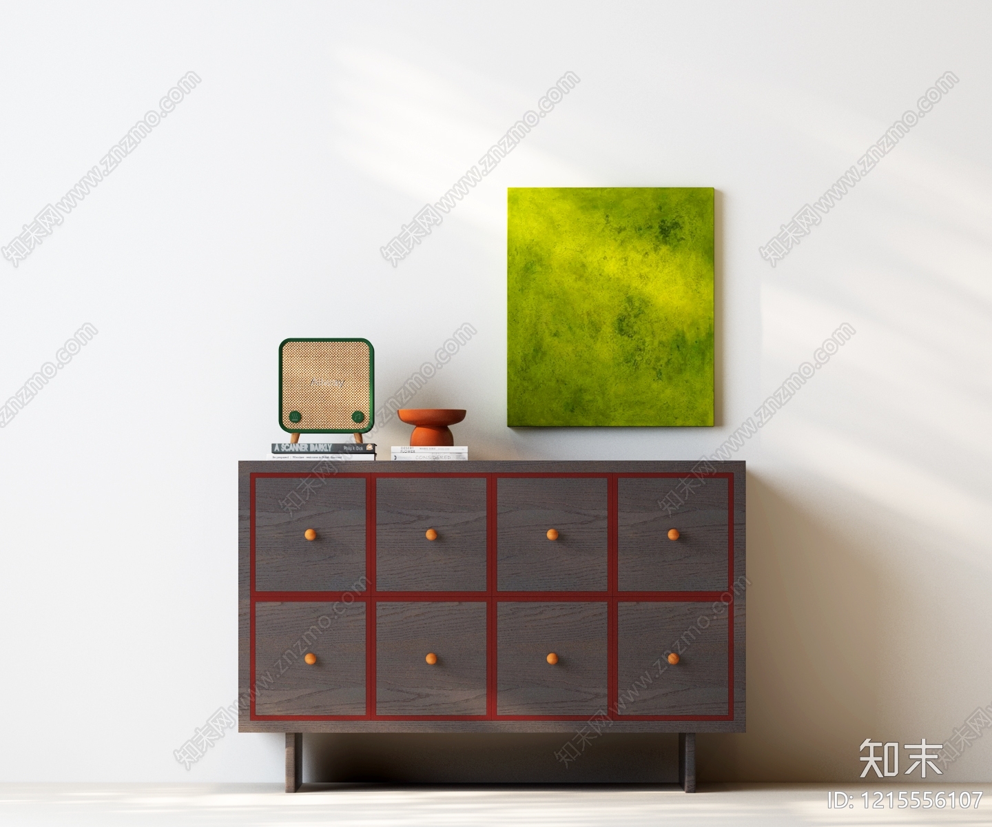 现代简约玄关3D模型下载【ID:1215556107】
