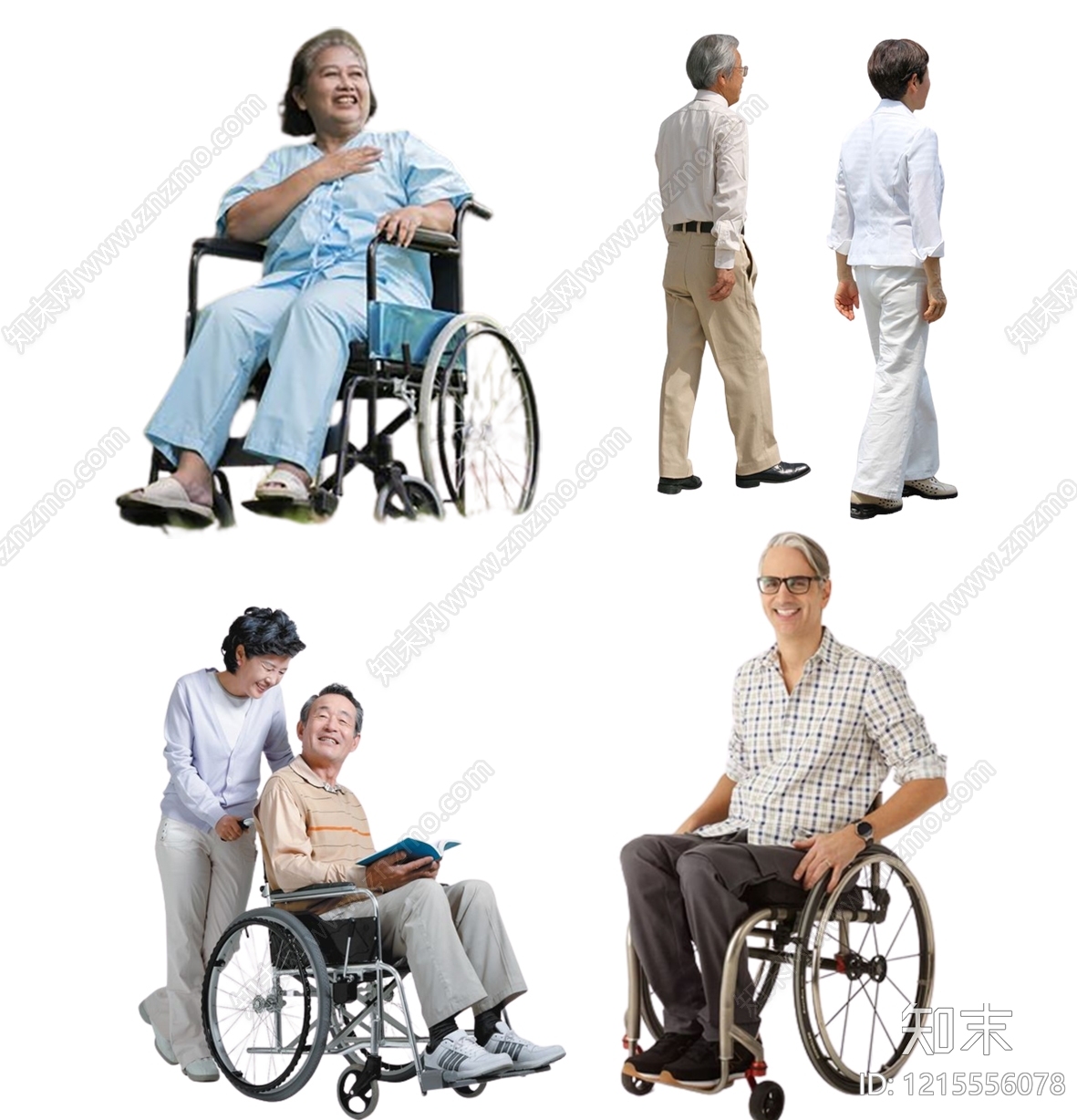 现代简约多人SU模型下载【ID:1215556078】