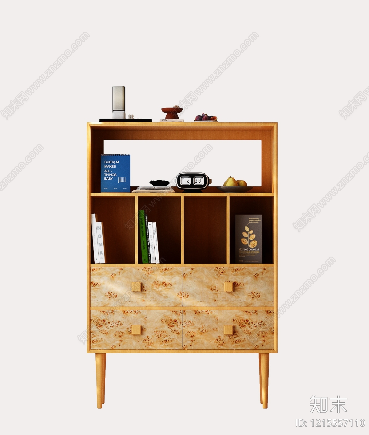 中古风餐边柜SU模型下载【ID:1215557110】