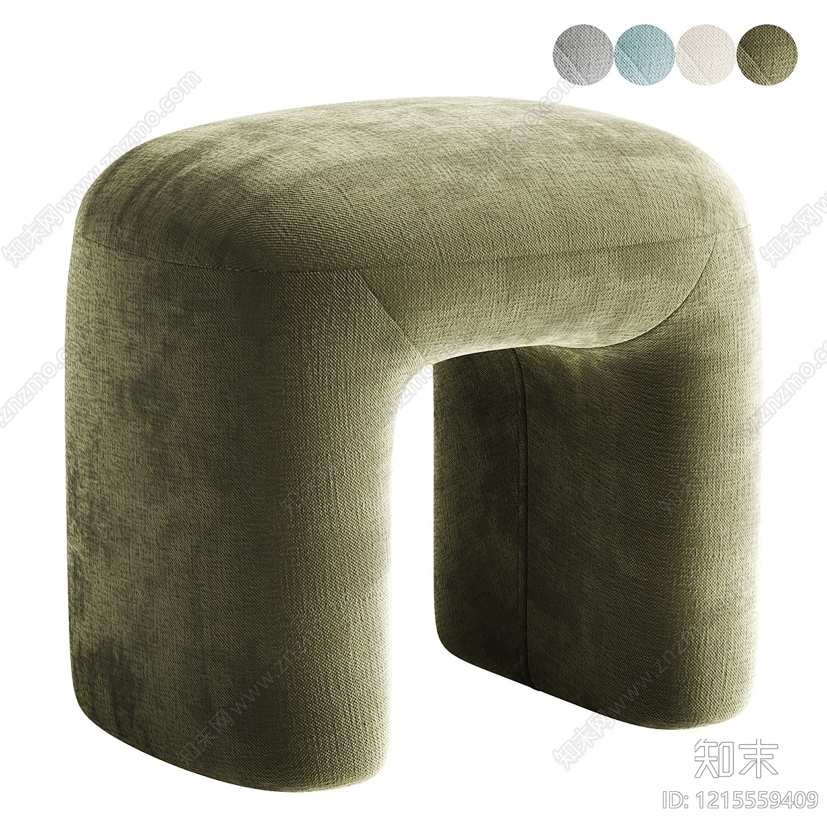 极简换鞋凳3D模型下载【ID:1215559409】