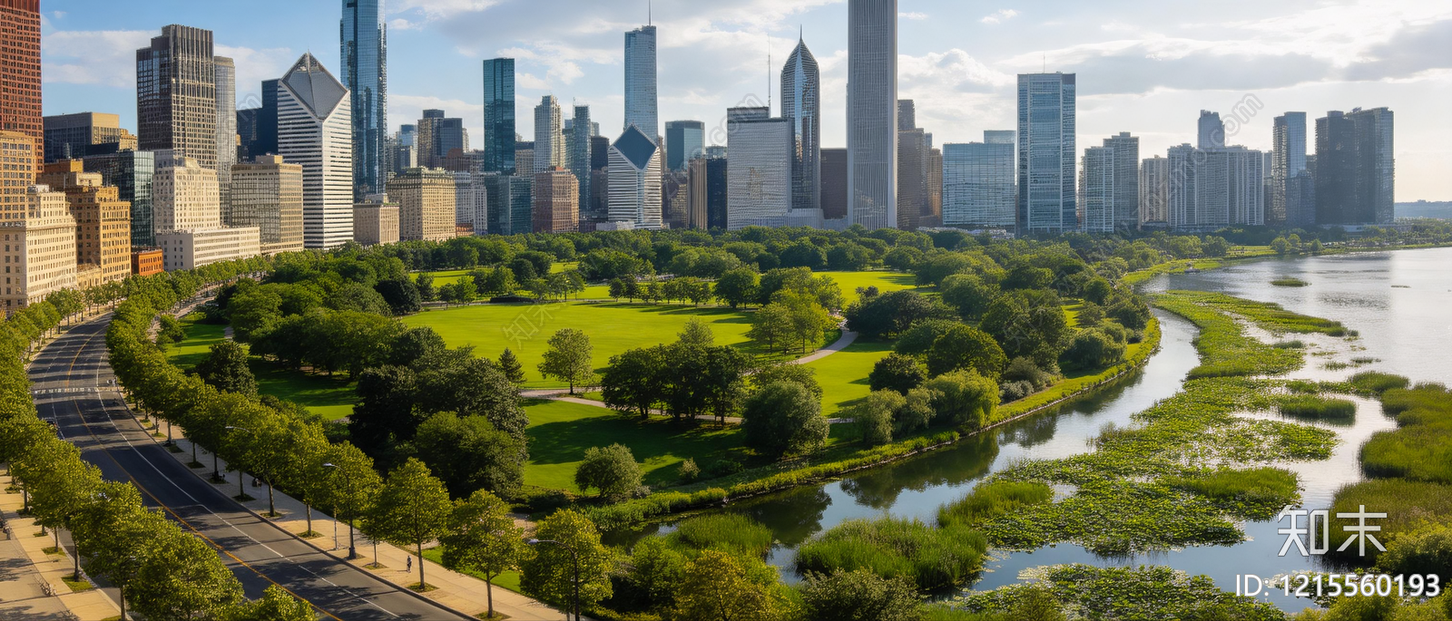 现代城市HDR贴图下载【ID:1215560193】