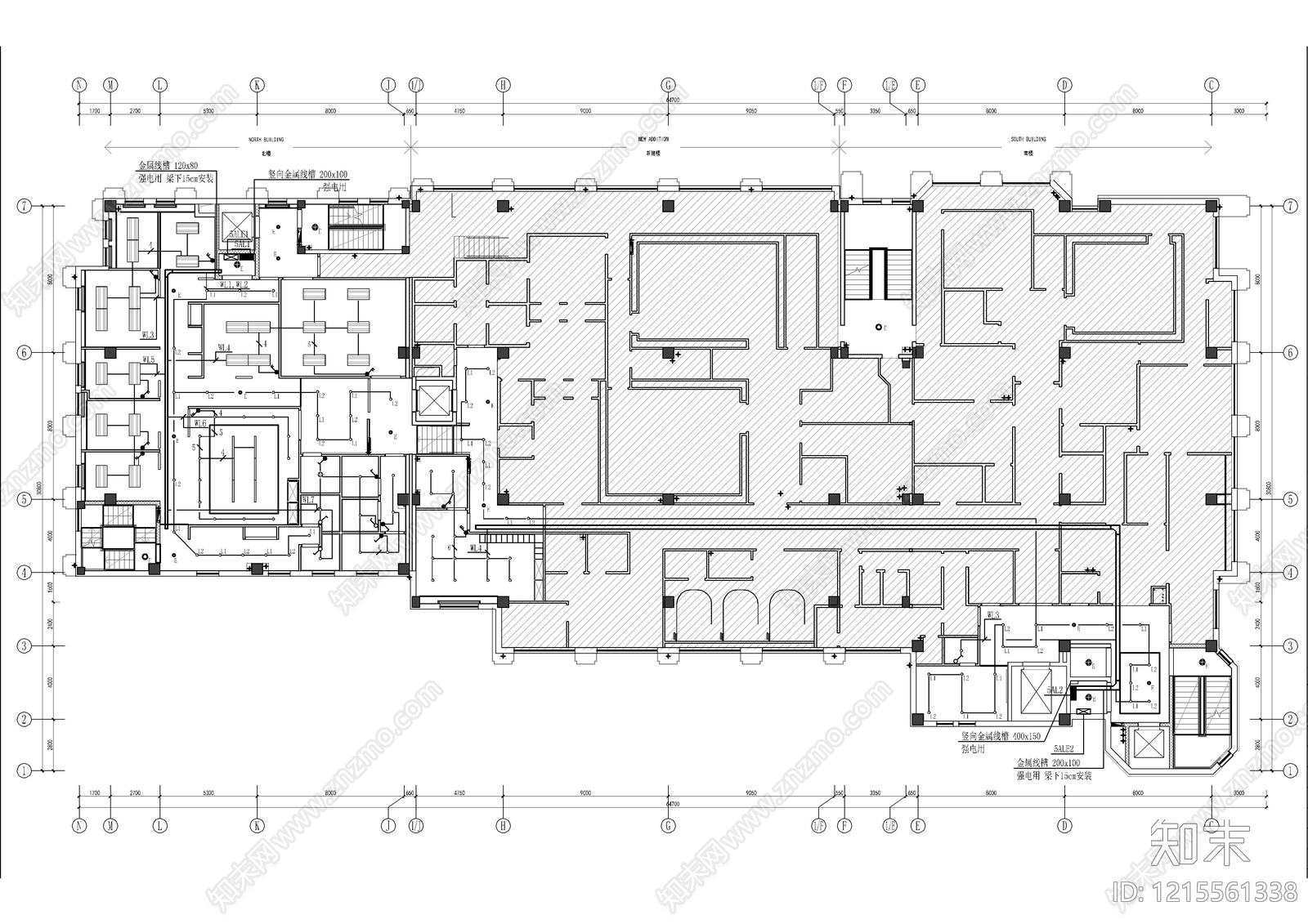 电气图cad施工图下载【ID:1215561338】